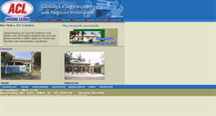 Desktop Screenshot of aclimobiliaria.com.br