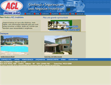 Tablet Screenshot of aclimobiliaria.com.br